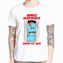 Load image into Gallery viewer, 2018 Men's Rick and Morty Funny Anime T-shirt Casual Short sleeve O-Neck homme Summer White T shirt Swag Tshirt HCP134