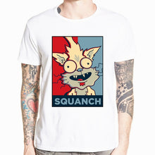 Load image into Gallery viewer, 2018 Men's Rick and Morty Funny Anime T-shirt Casual Short sleeve O-Neck homme Summer White T shirt Swag Tshirt HCP134