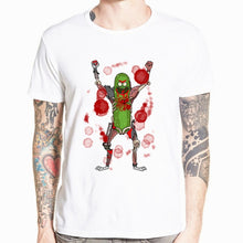 Load image into Gallery viewer, 2018 Men's Rick and Morty Funny Anime T-shirt Casual Short sleeve O-Neck homme Summer White T shirt Swag Tshirt HCP134