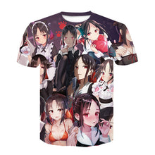 Load image into Gallery viewer, Ahegao t shirt Summer 2019 anime top short sleeved fashion T-shirt hip hop short sleeved fun casual t-shirts for men and women