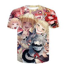 Load image into Gallery viewer, Ahegao t shirt Summer 2019 anime top short sleeved fashion T-shirt hip hop short sleeved fun casual t-shirts for men and women